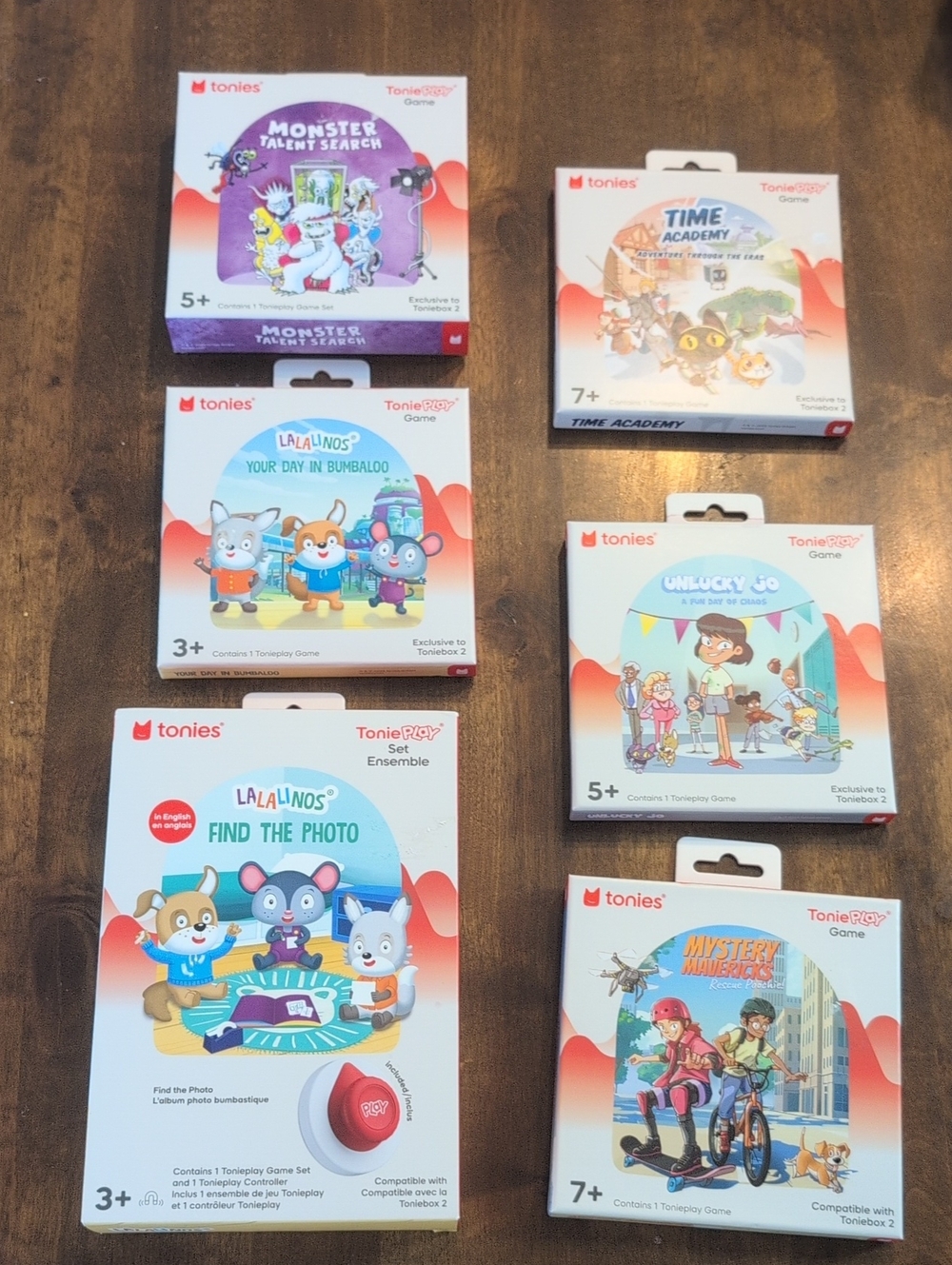 Kids Tonie Game Set - Assorted White & Red Packaging